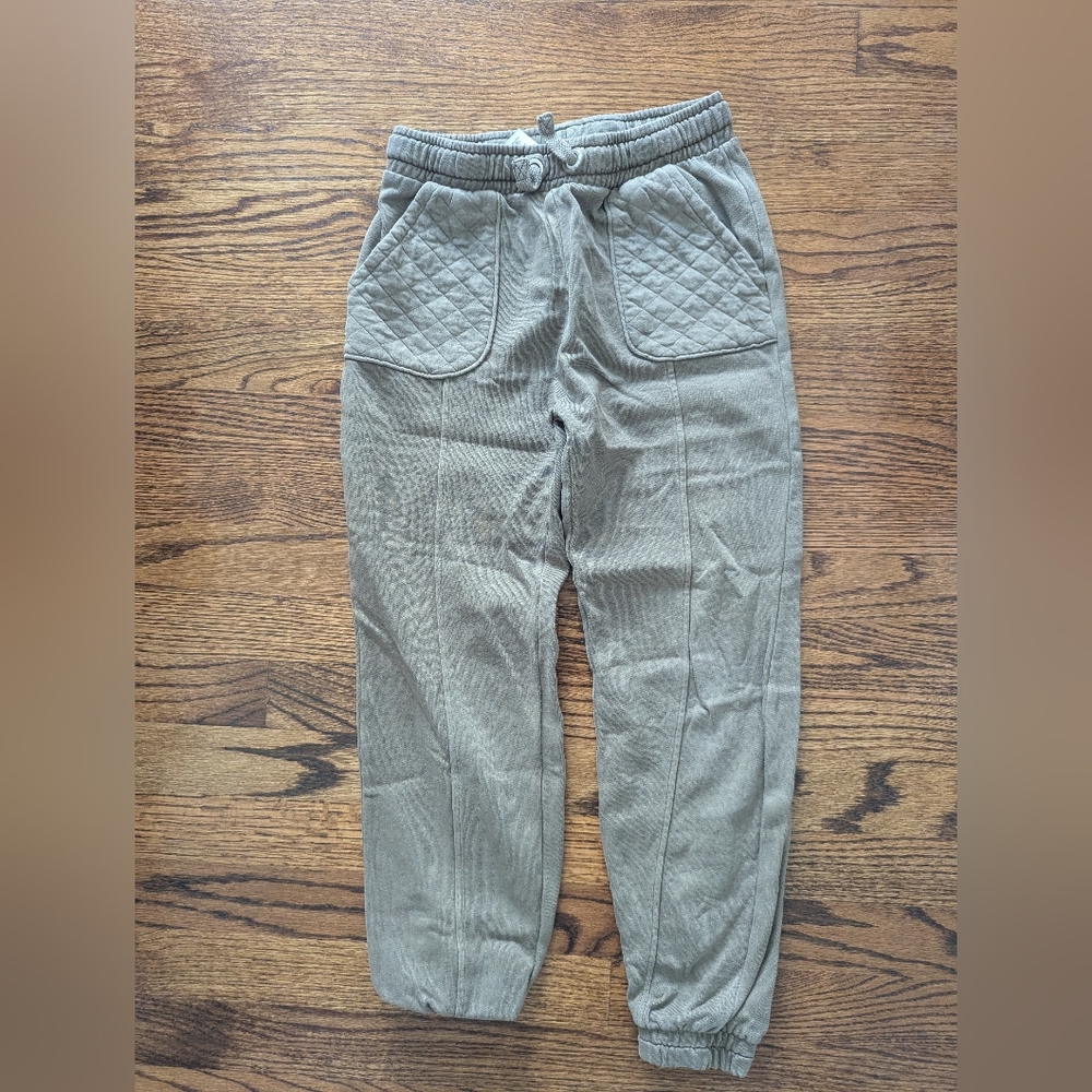 Next Kids Tan Quilted Joggers